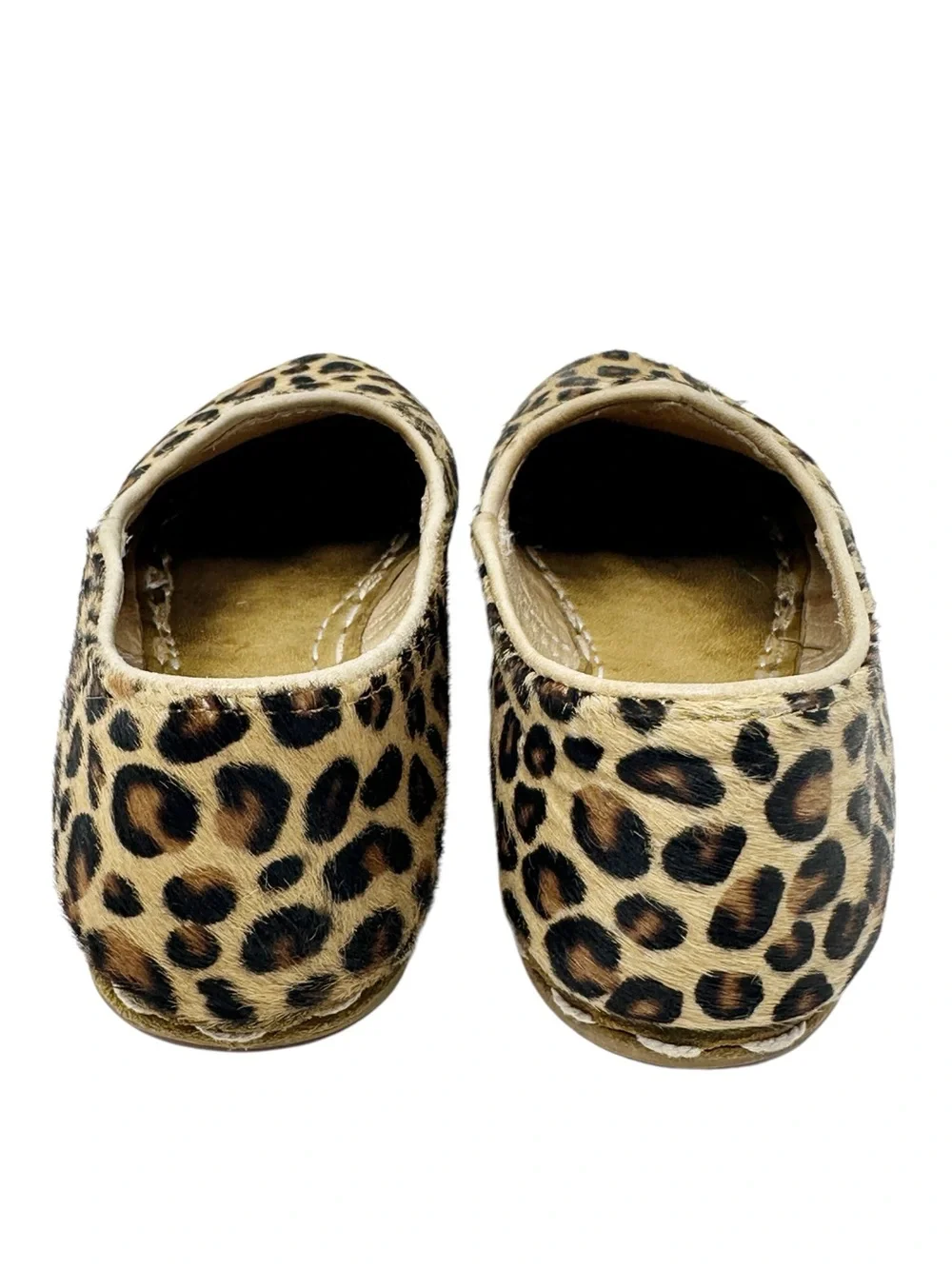 Sabah Leopard Print Loafers Women's Size 37/ US 6-6.5